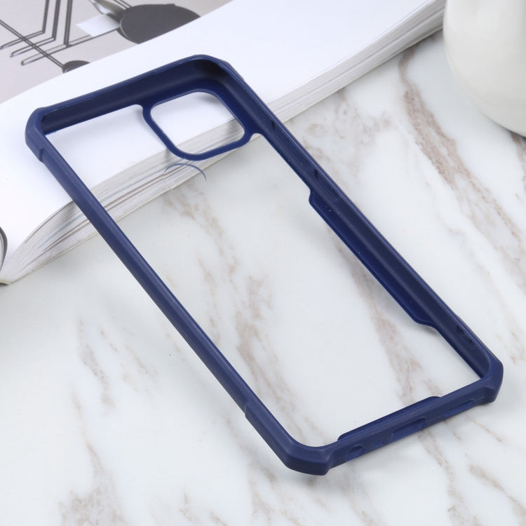 For OPPO A15 Acrylic + Color TPU Shockproof Case
