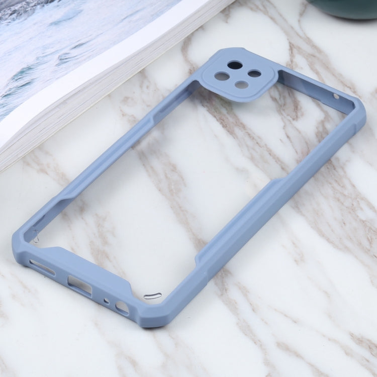 For Samsung Galaxy A22 Acrylic + Color TPU Shockproof Case