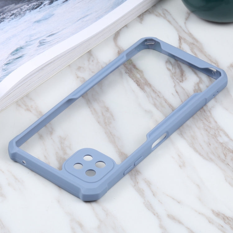 For Samsung Galaxy A22 Acrylic + Color TPU Shockproof Case