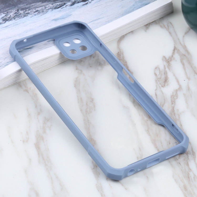 For Samsung Galaxy A22 Acrylic + Color TPU Shockproof Case