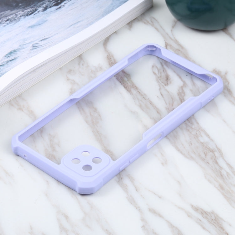 For Samsung Galaxy A22 Acrylic + Color TPU Shockproof Case