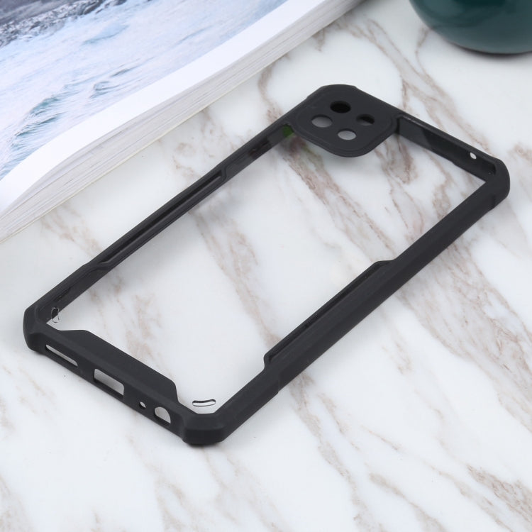 For Samsung Galaxy A22 Acrylic + Color TPU Shockproof Case