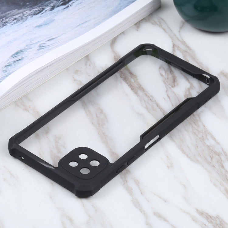 For Samsung Galaxy A22 Acrylic + Color TPU Shockproof Case