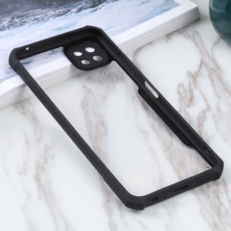 For Samsung Galaxy A22 Acrylic + Color TPU Shockproof Case