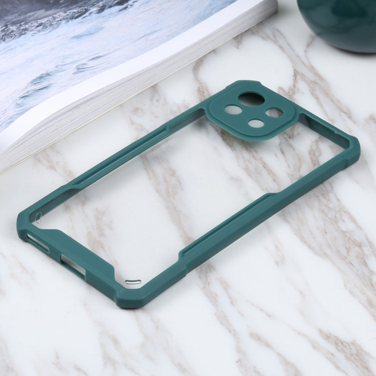 For Samsung Galaxy A22 Acrylic + Color TPU Shockproof Case