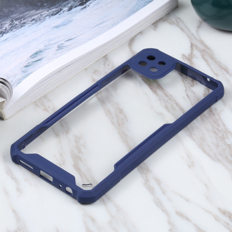 For Samsung Galaxy A22 Acrylic + Color TPU Shockproof Case