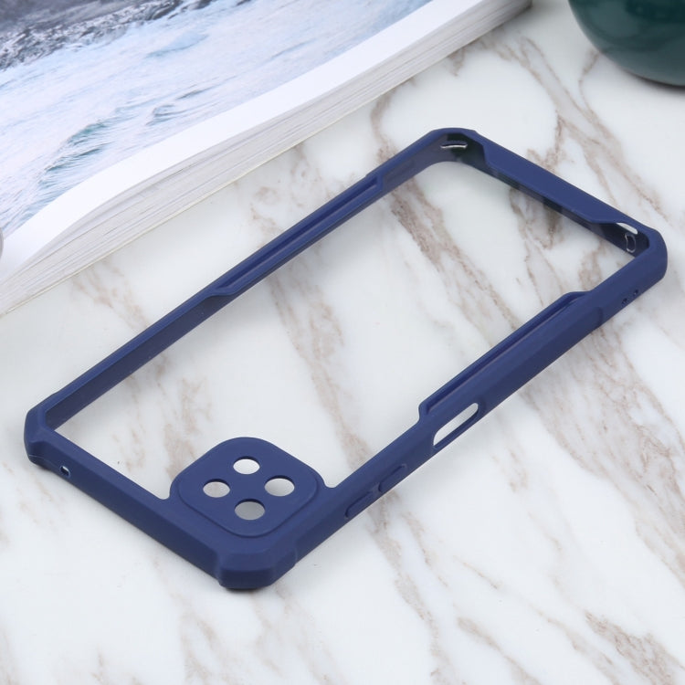 For Samsung Galaxy A22 Acrylic + Color TPU Shockproof Case