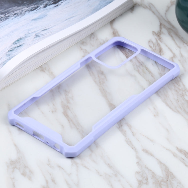 For Samsung Galaxy A72 5G Acrylic + Color TPU Shockproof Case