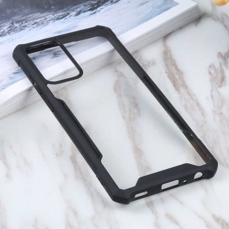 For Samsung Galaxy A72 5G Acrylic + Color TPU Shockproof Case