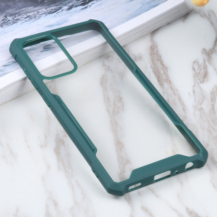 For Samsung Galaxy A72 5G Acrylic + Color TPU Shockproof Case