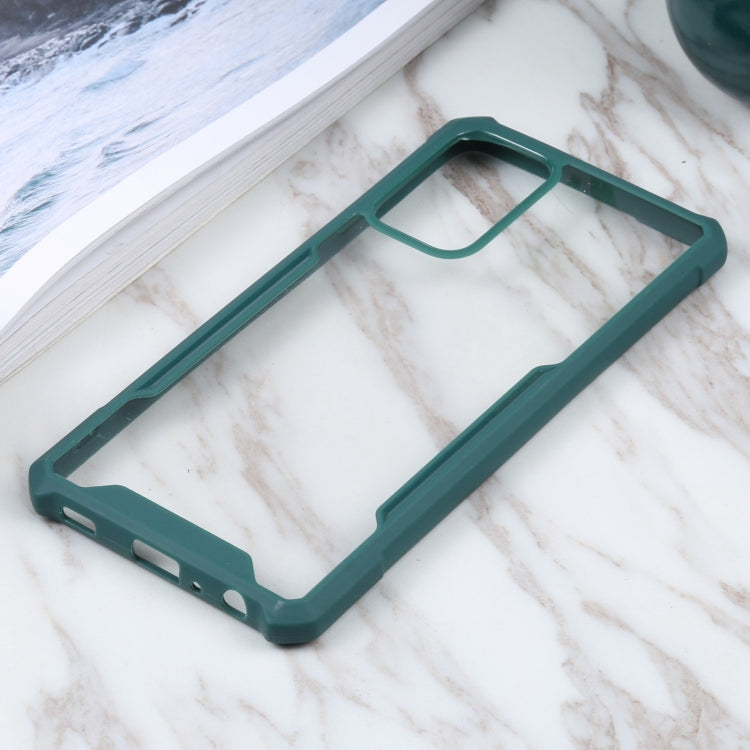 For Samsung Galaxy A72 5G Acrylic + Color TPU Shockproof Case