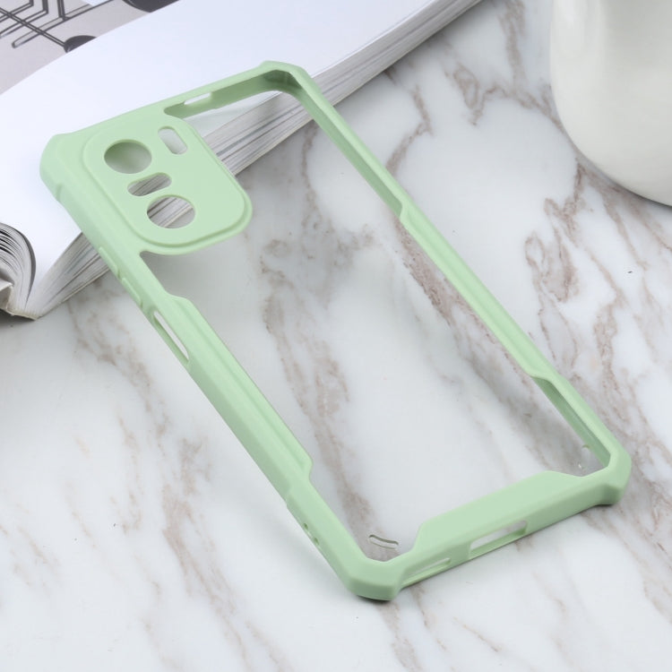 For Xiaomi Redmi K40 CN Version/K40 Pro CN Version/Mi 11i Overseas Version/Poco F3 Overseas Version Acrylic + Color TPU Shockproof Case