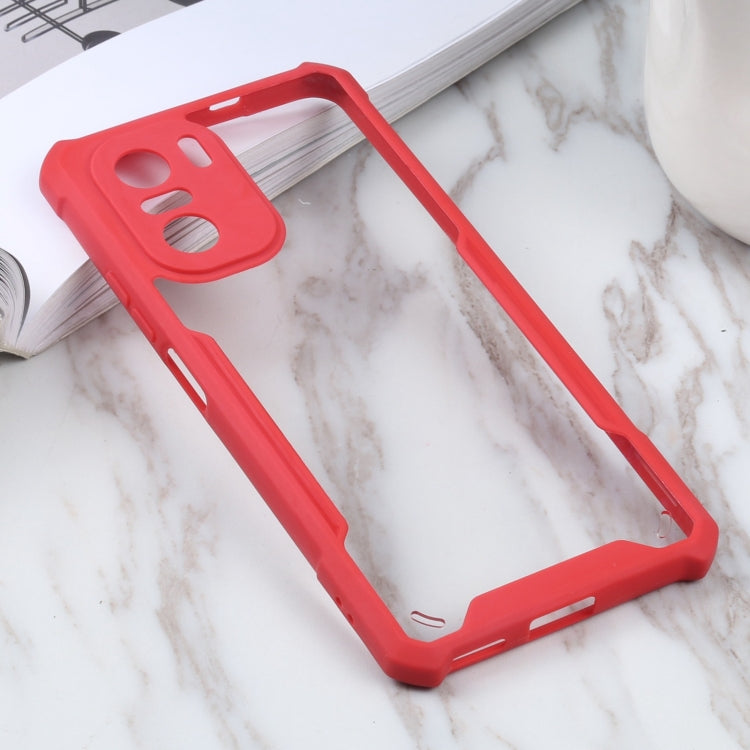 For Xiaomi Redmi K40 CN Version/K40 Pro CN Version/Mi 11i Overseas Version/Poco F3 Overseas Version Acrylic + Color TPU Shockproof Case