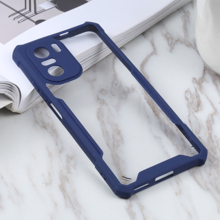 For Xiaomi Redmi K40 CN Version/K40 Pro CN Version/Mi 11i Overseas Version/Poco F3 Overseas Version Acrylic + Color TPU Shockproof Case
