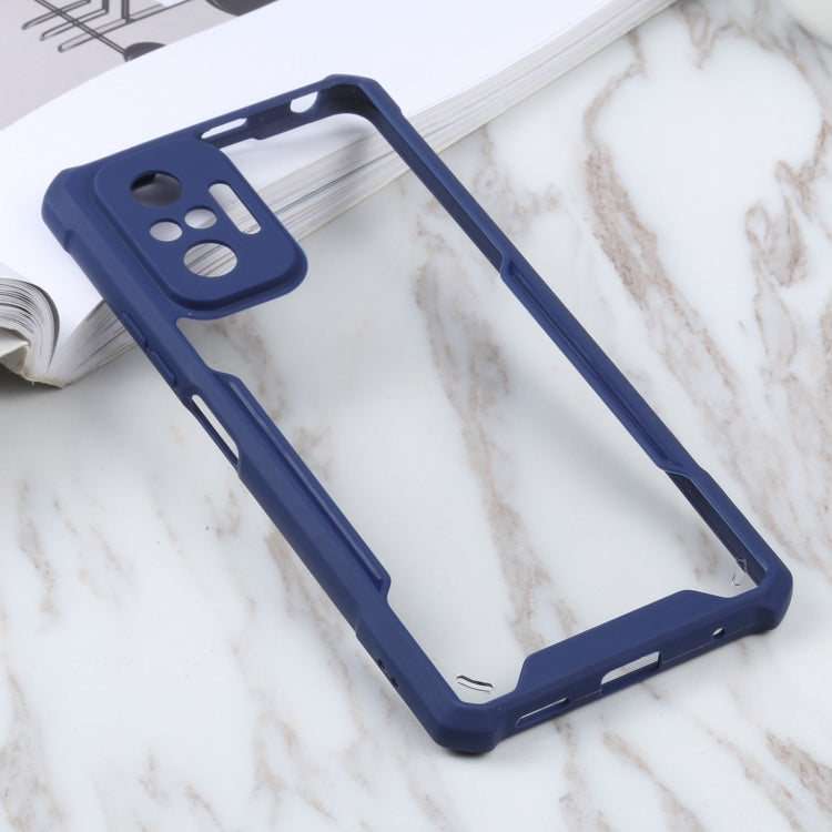 For Xiaomi Redmi Note 10 Pro Max Acrylic + Color TPU Shockproof Case