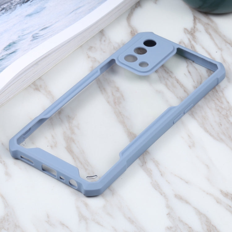 For OPPO A74 4G/F19 Acrylic + Color TPU Shockproof Case
