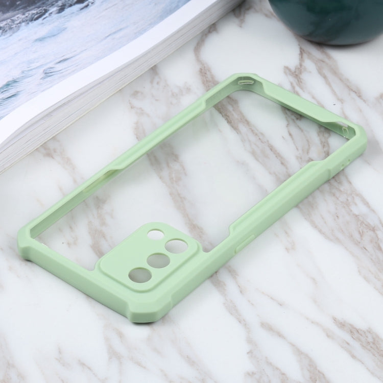 For OPPO A74 4G/F19 Acrylic + Color TPU Shockproof Case