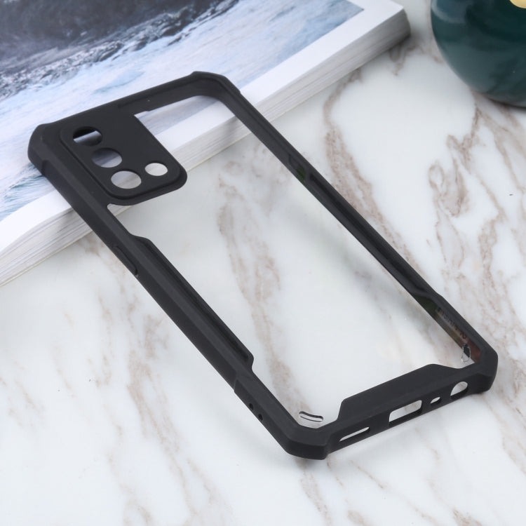 For OPPO A74 4G/F19 Acrylic + Color TPU Shockproof Case