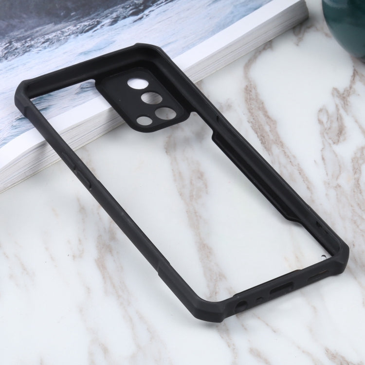 For OPPO A74 4G/F19 Acrylic + Color TPU Shockproof Case