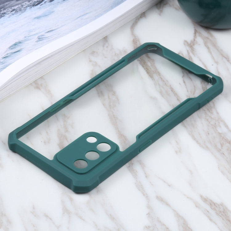 For OPPO A74 4G/F19 Acrylic + Color TPU Shockproof Case