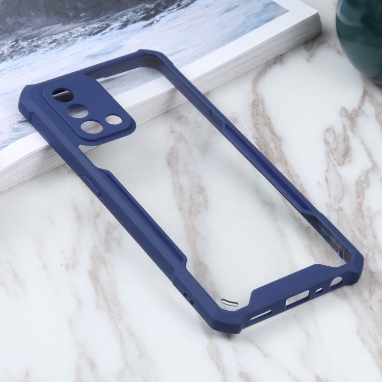 For OPPO A74 4G/F19 Acrylic + Color TPU Shockproof Case