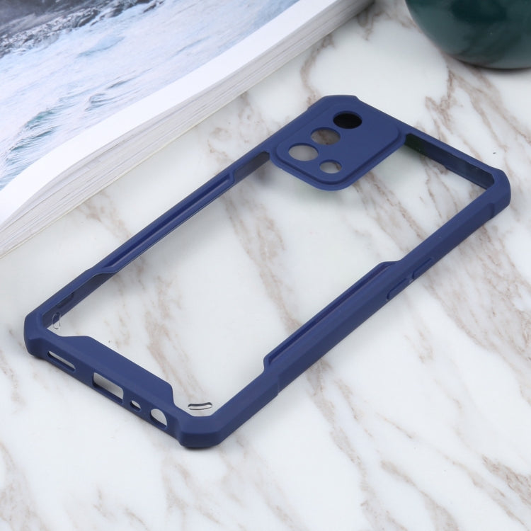 For OPPO A74 4G/F19 Acrylic + Color TPU Shockproof Case