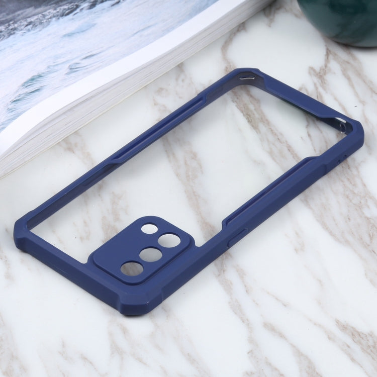 For OPPO A74 4G/F19 Acrylic + Color TPU Shockproof Case