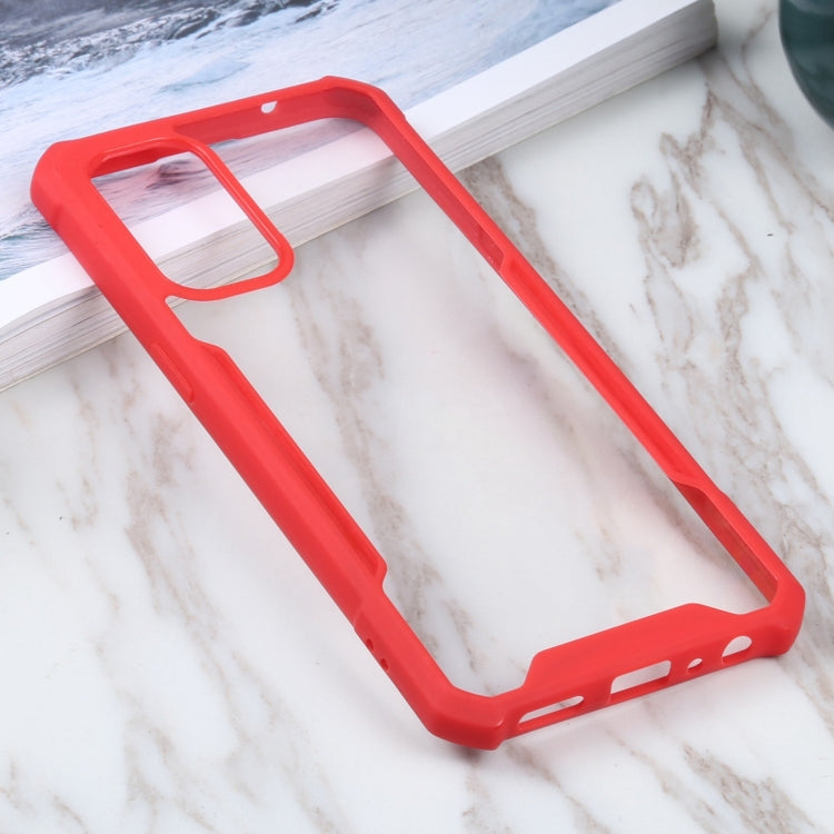 For OPPO Reno5 4G/5G Acrylic + Color TPU Shockproof Case