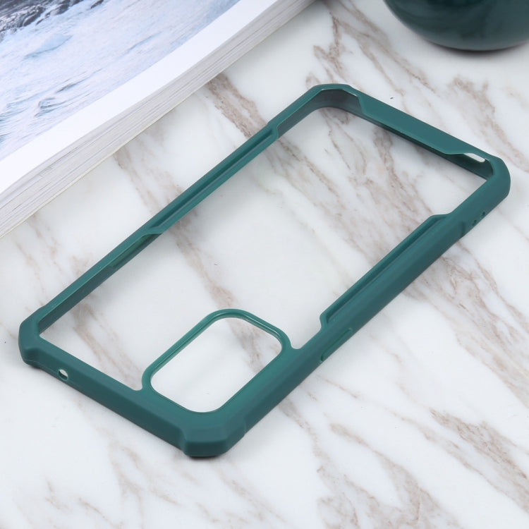 For OPPO Reno5 4G/5G Acrylic + Color TPU Shockproof Case