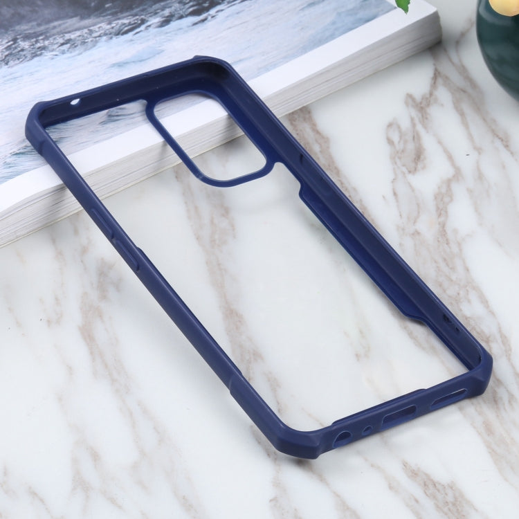 For OPPO Reno5 4G/5G Acrylic + Color TPU Shockproof Case