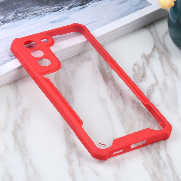 For Samsung Galaxy S21 FE Acrylic + Color TPU Shockproof Case