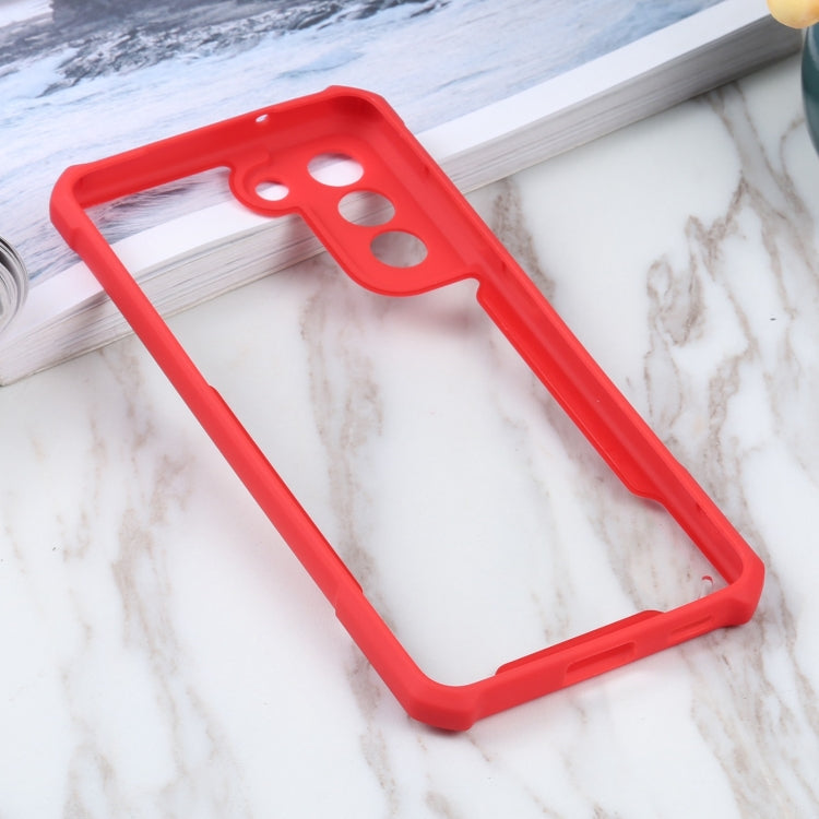 For Samsung Galaxy S21 FE Acrylic + Color TPU Shockproof Case