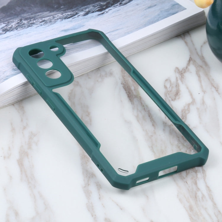 For Samsung Galaxy S21 FE Acrylic + Color TPU Shockproof Case
