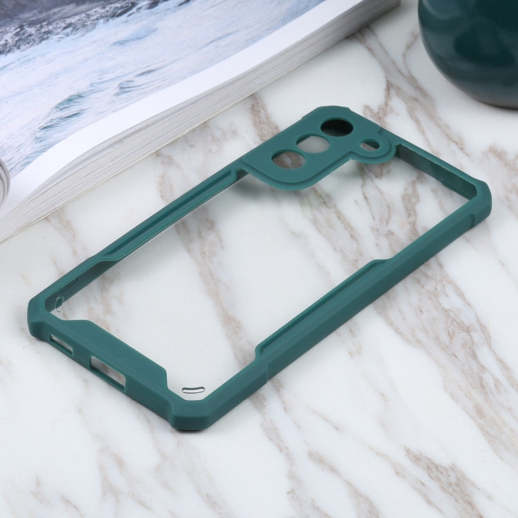 For Samsung Galaxy S21 FE Acrylic + Color TPU Shockproof Case