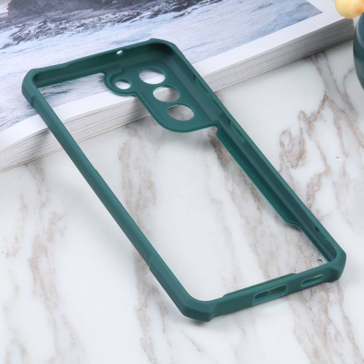 For Samsung Galaxy S21 FE Acrylic + Color TPU Shockproof Case