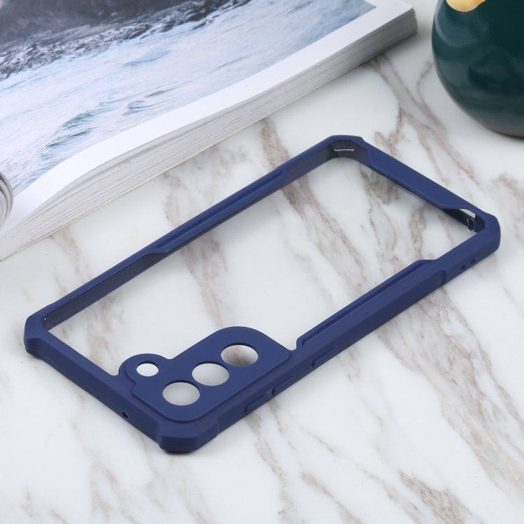 For Samsung Galaxy S21 FE Acrylic + Color TPU Shockproof Case