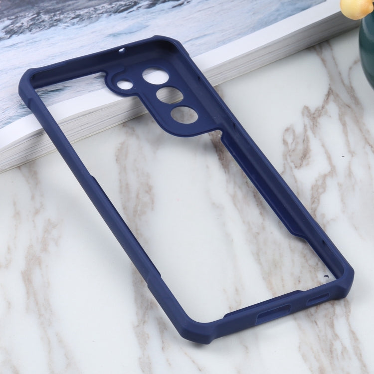 For Samsung Galaxy S21 FE Acrylic + Color TPU Shockproof Case