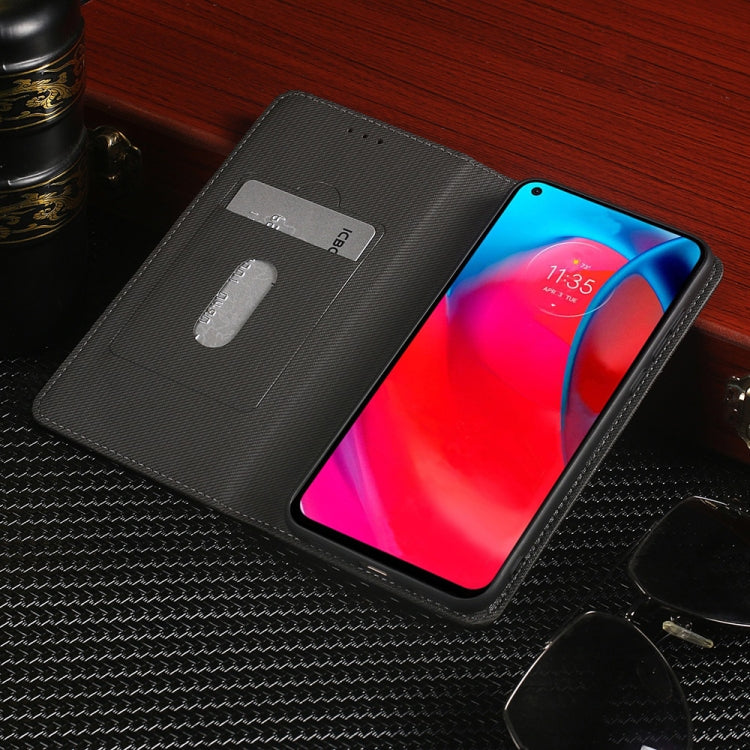 For Motorola Moto G Stylus 5G Cloth Texture Retro Horizontal Flip PU Leather Shockproof Case with Holder & Card Slot