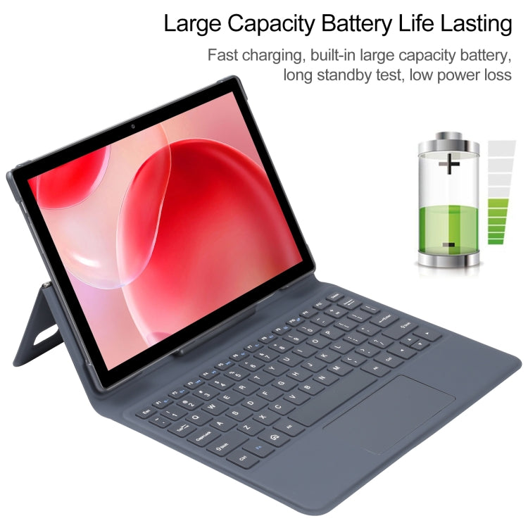 [HK Warehouse] For Blackview Tab 9 4G WMC0457 Detachable Magnetic Bluetooth Keyboard Leather Tablet Case with Stand