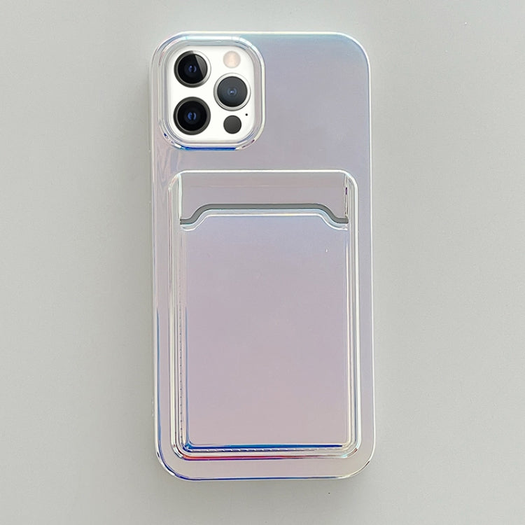 For iPhone 11 Colorful TPU Protective Case with Card Slot