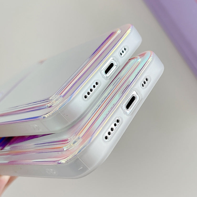 For iPhone 12 Pro Max Colorful TPU Protective Case with Card Slot