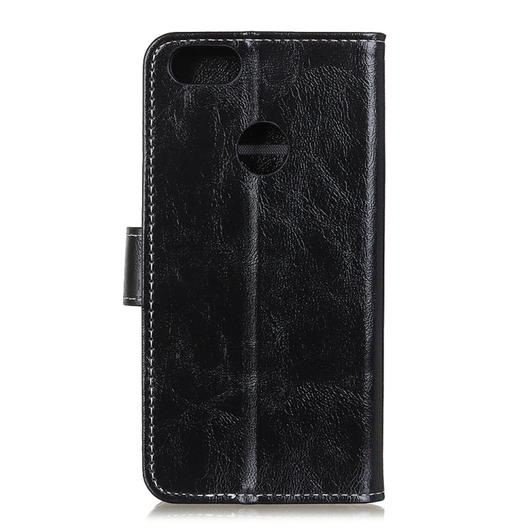 For Motorola Moto E6 Play Retro Crazy Horse Texture Horizontal Flip Leather Case with Holder & Card Slots & Photo Frame & Wallet