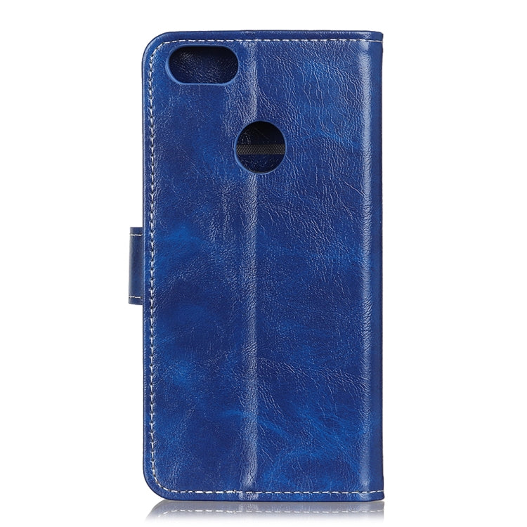 For Motorola Moto E6 Play Retro Crazy Horse Texture Horizontal Flip Leather Case with Holder & Card Slots & Photo Frame & Wallet