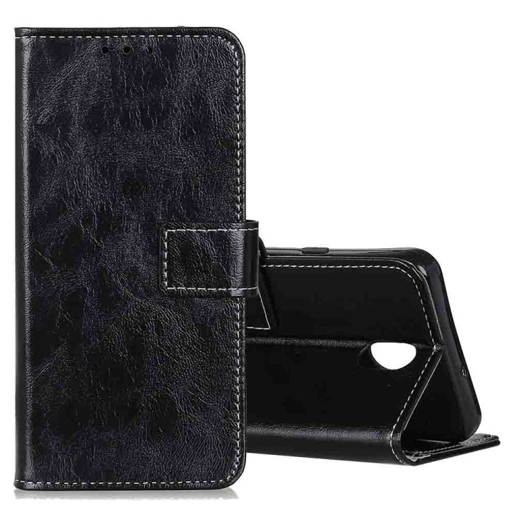For Nokia 2.3 Retro Crazy Horse Texture Horizontal Flip Leather Case with Holder & Card Slots & Photo Frame & Wallet