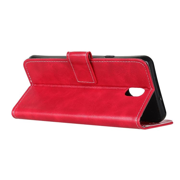 For Nokia 2.3 Retro Crazy Horse Texture Horizontal Flip Leather Case with Holder & Card Slots & Photo Frame & Wallet
