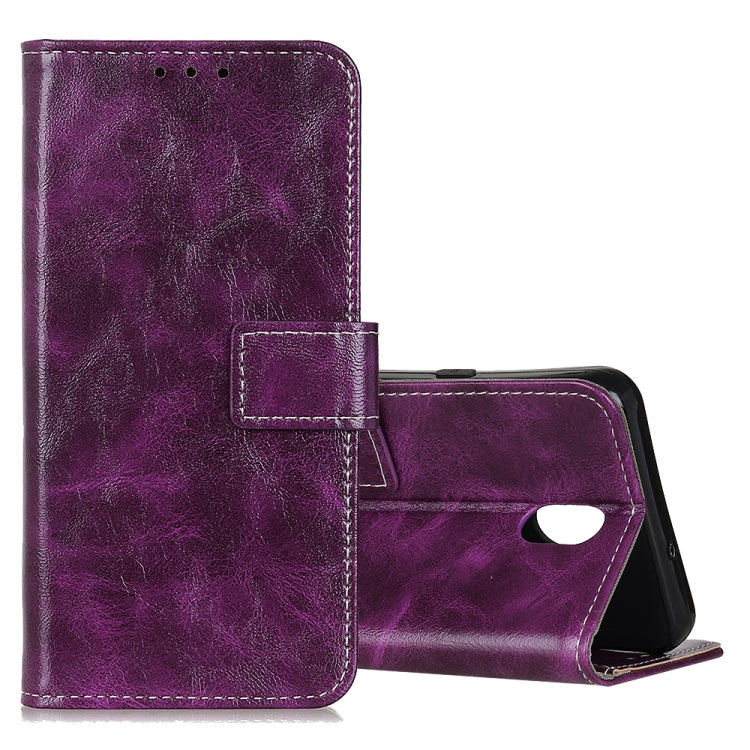 For Nokia 2.3 Retro Crazy Horse Texture Horizontal Flip Leather Case with Holder & Card Slots & Photo Frame & Wallet
