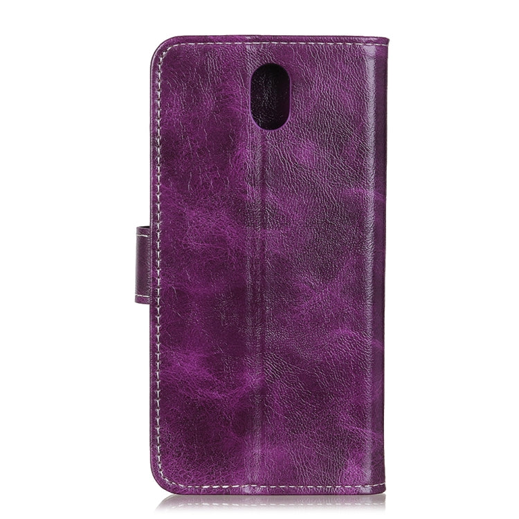 For Nokia 2.3 Retro Crazy Horse Texture Horizontal Flip Leather Case with Holder & Card Slots & Photo Frame & Wallet
