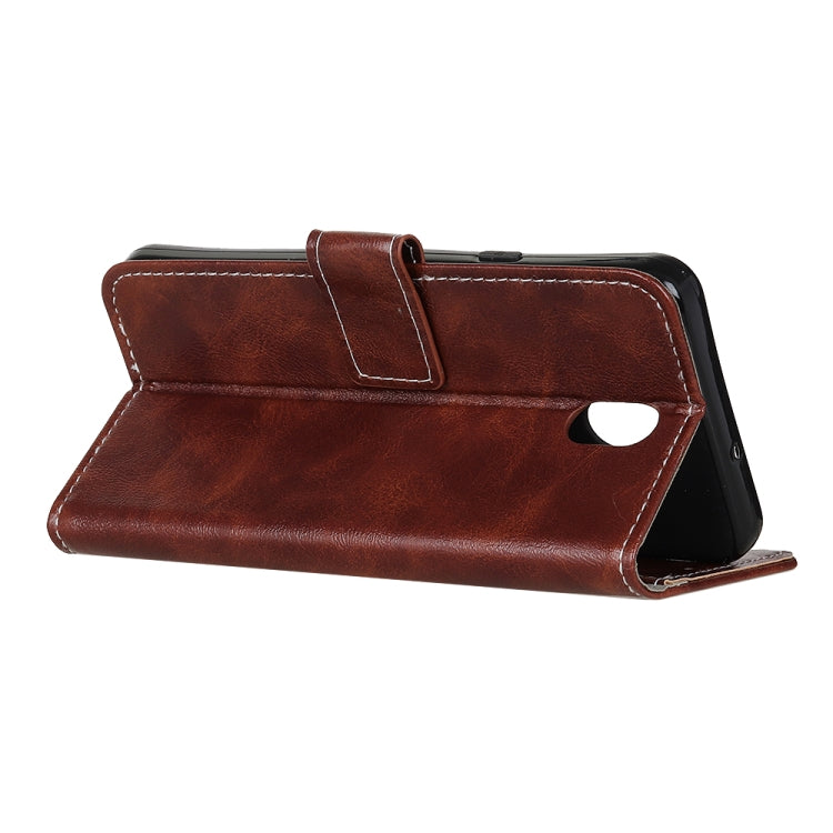 For Nokia 2.3 Retro Crazy Horse Texture Horizontal Flip Leather Case with Holder & Card Slots & Photo Frame & Wallet