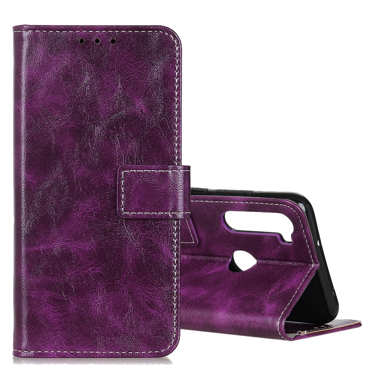 For Xiaomi Redmi Note 8T Retro Crazy Horse Texture Horizontal Flip Leather Case with Holder & Card Slots & Photo Frame & Wallet