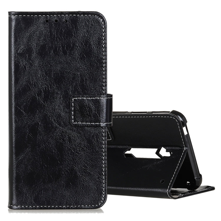 For ZTE Red Magic 3S Retro Crazy Horse Texture Horizontal Flip Leather Case with Holder & Card Slots & Photo Frame & Wallet